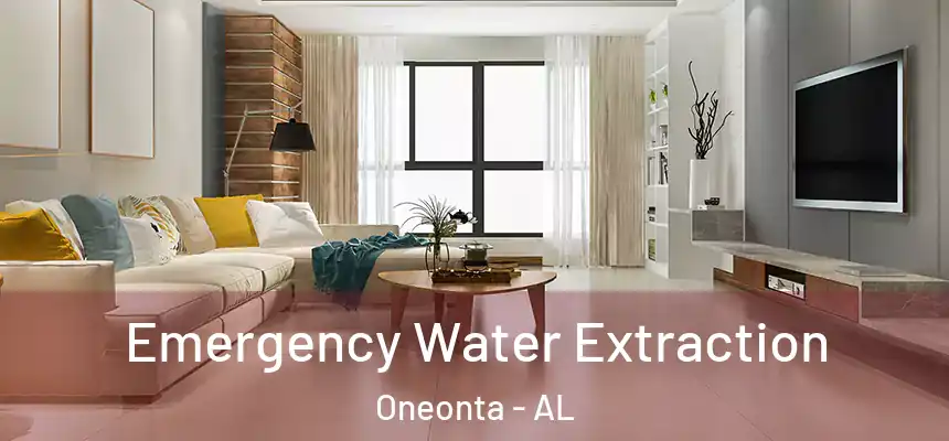 Emergency Water Extraction Oneonta - AL