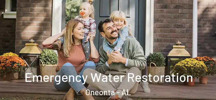  Emergency Water Restoration Oneonta - AL