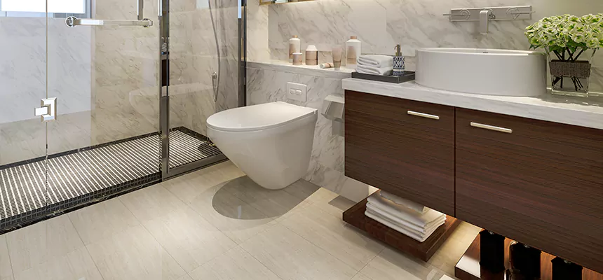 Burst Pipe Bathroom Cleanup in Oneonta